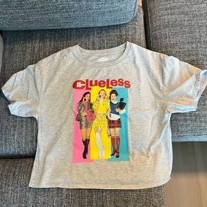 Plus size Clueless Crop Top